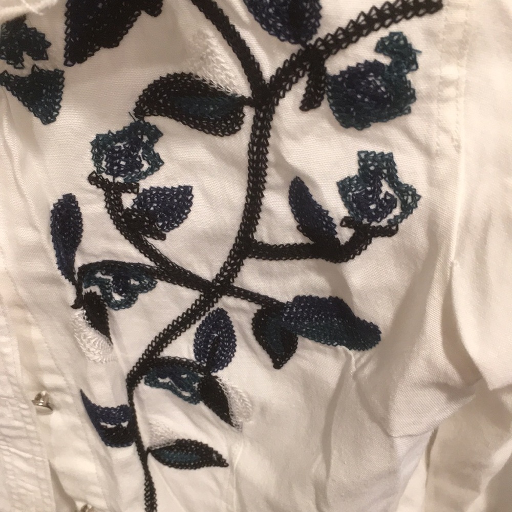 It girl embroidered shirt